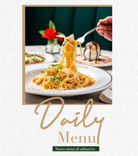 ¡Este es el menú de almuerzo que estabas esperando!